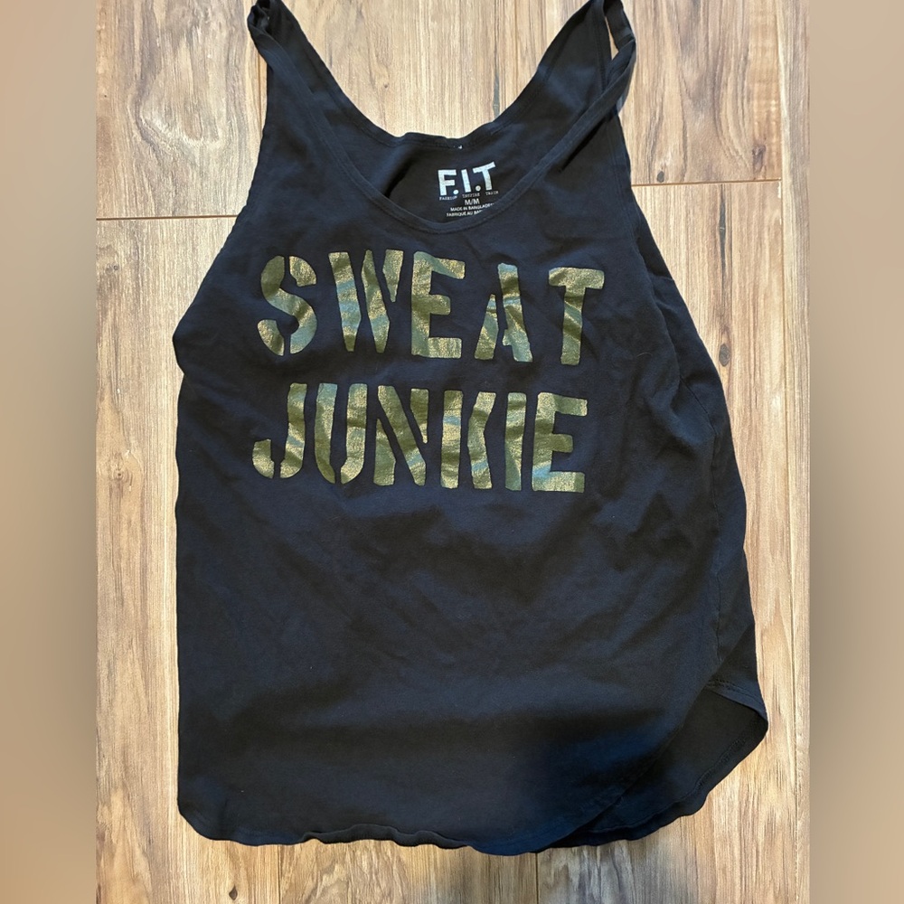 F.I.T. Sweat Junkie tank top